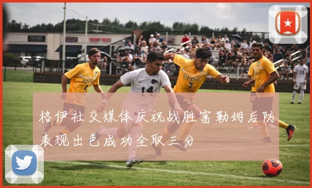 格伊社交媒体庆祝战胜富勒姆后防表现出色成功全取三分